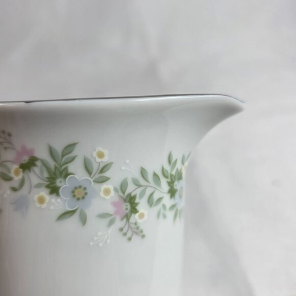 Johann Haviland Forever Spring Creamer White Floral Rim & Center - Picture 6 of 16